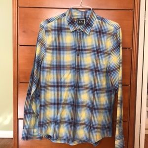Armani Exchange Casual Button Down Men’s Shirt